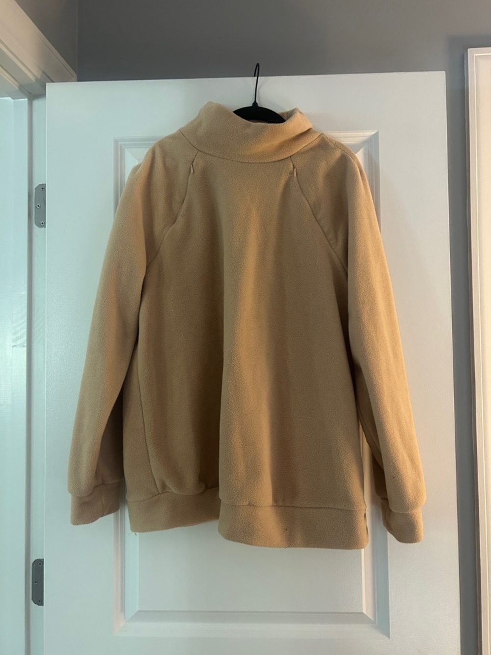 *NURSING* Cozy Camel Fleece Pullover